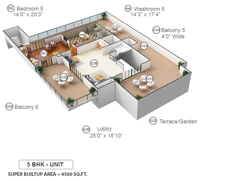 Terrace Floor Plan Terrace Floor Plan