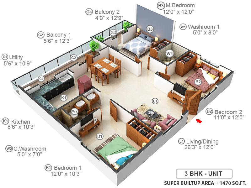 1470-sq-ft-3-bhk-3t-apartment-for-sale-in-sai-kiran-constructions-sai-vaibhav-kengeri-bangalore