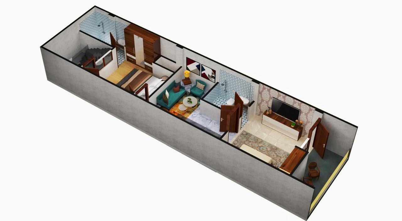 3DFloorPlan of Shri Ratnam Kevalyam Villa