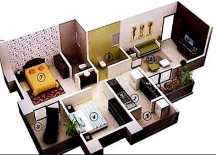 3DFloorPlan of JP Homes