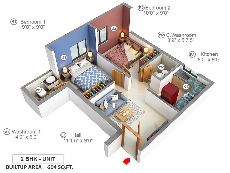 3DFloorPlan of MP Tilda