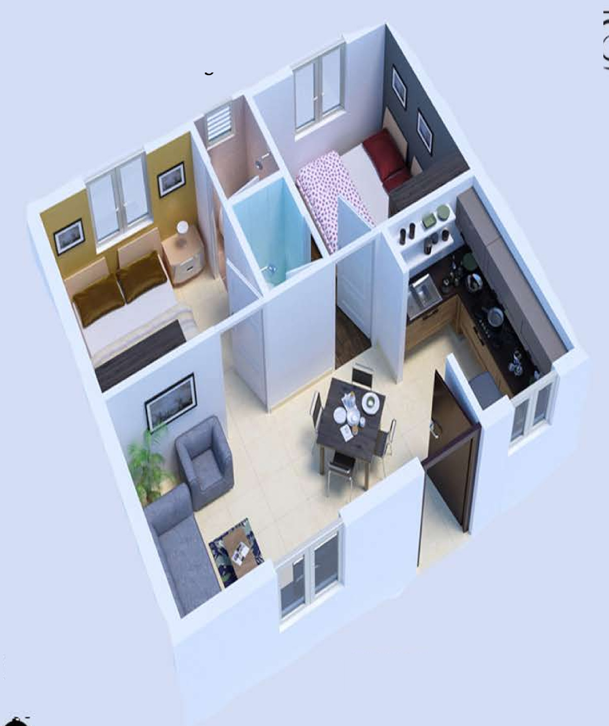 3DFloorPlan of SNR Elegance Residences