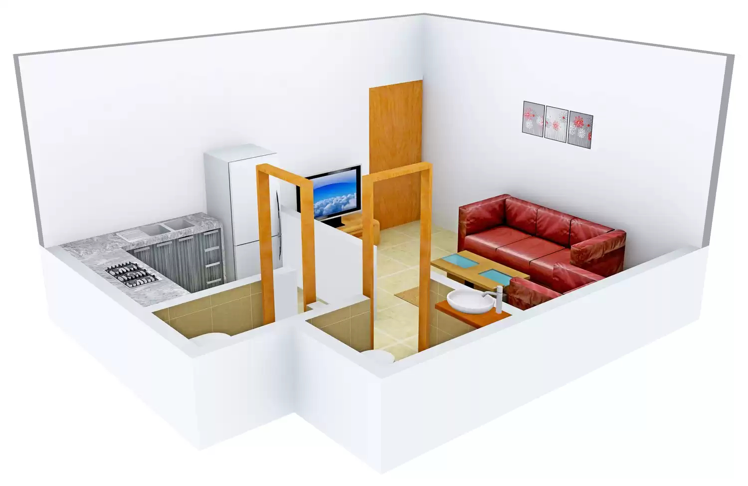 3DFloorPlan of Sree Avantika Complex