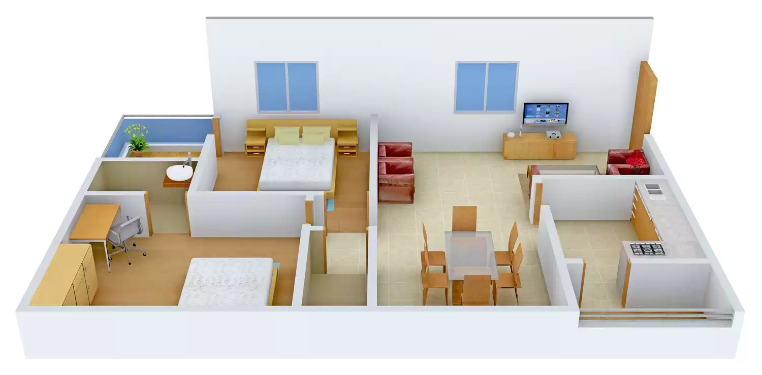 3DFloorPlan of Ethereal Pride 1