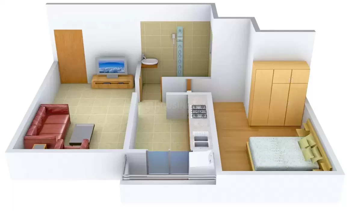 3DFloorPlan of Jai Malhar Complex