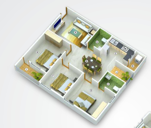 3DFloorPlan of NCN Swasthi