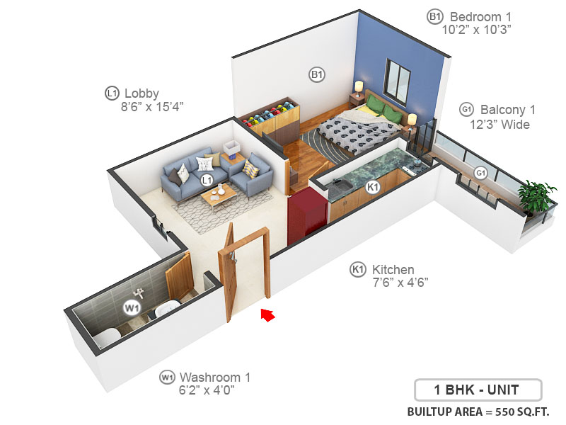 3DFloorPlan of Hark Sai Homes