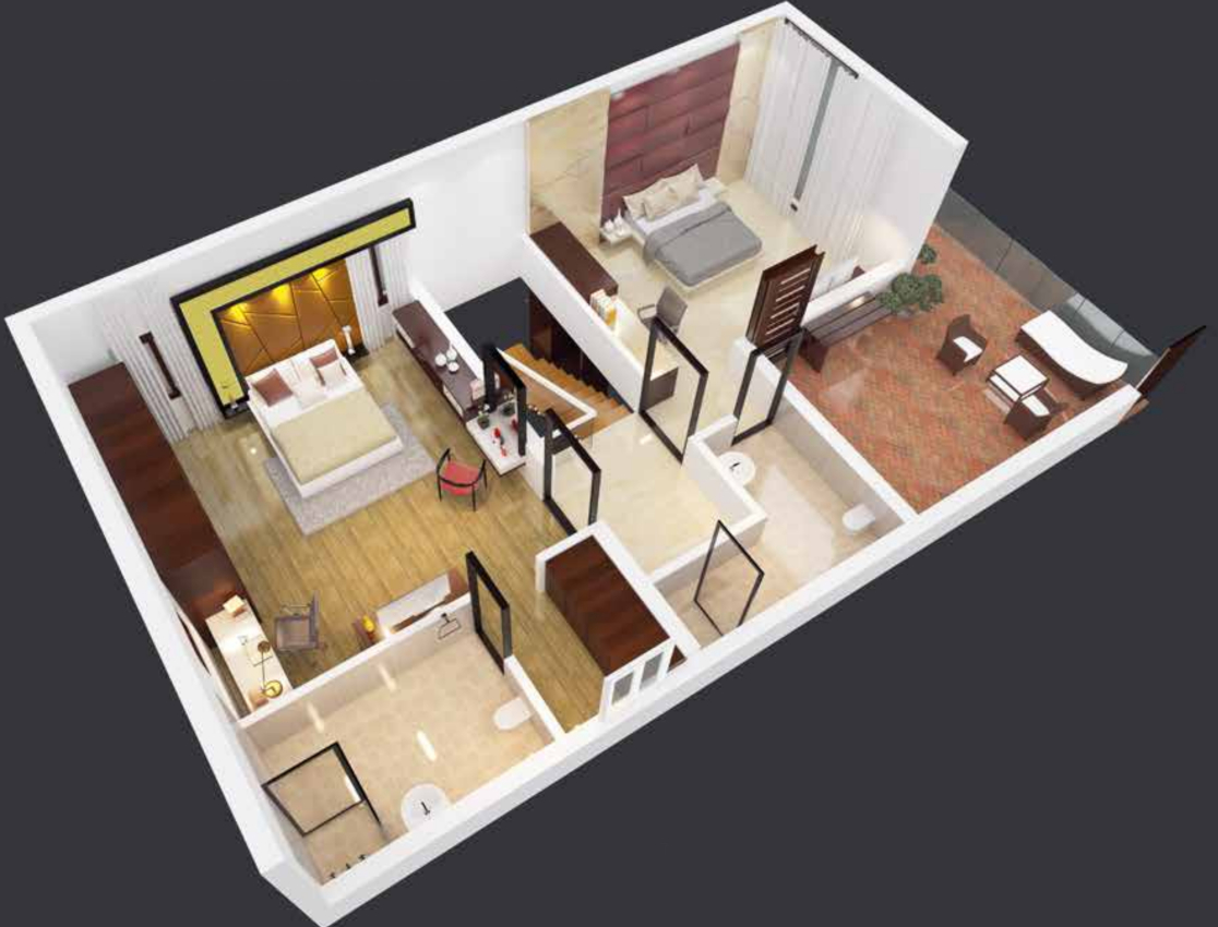 3DFloorPlan of Pinnacle Pavilion