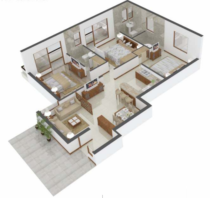 3DFloorPlan of Towers