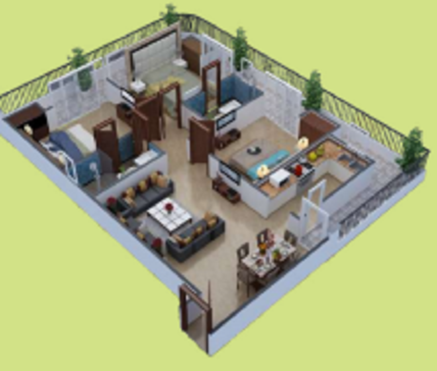 3DFloorPlan of Sunit Housing Private Limited Ambrosia