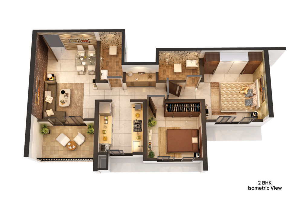 3DFloorPlan of Balaji Krishna