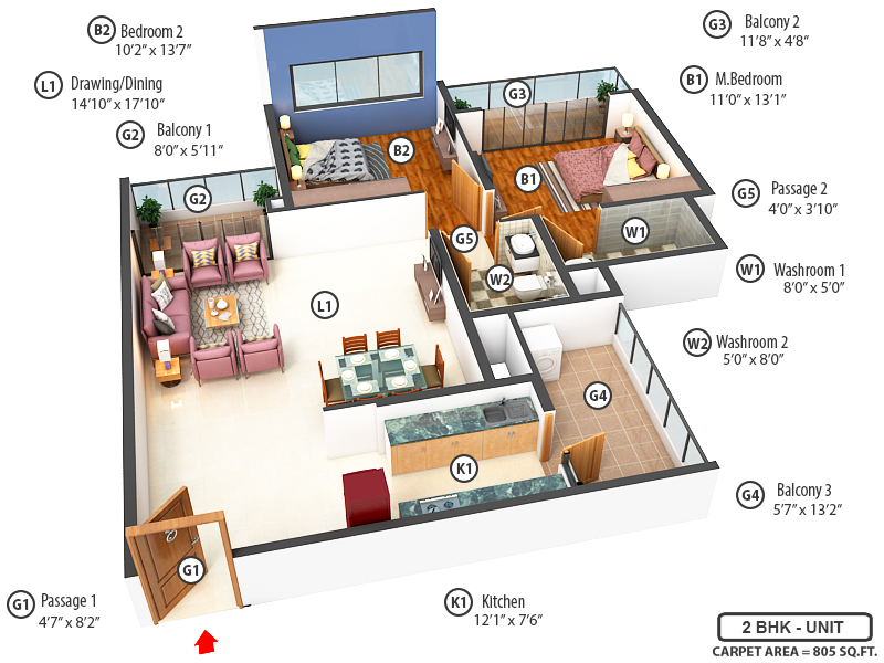 dummy Shapoorji Pallonji Joyville Phase 1