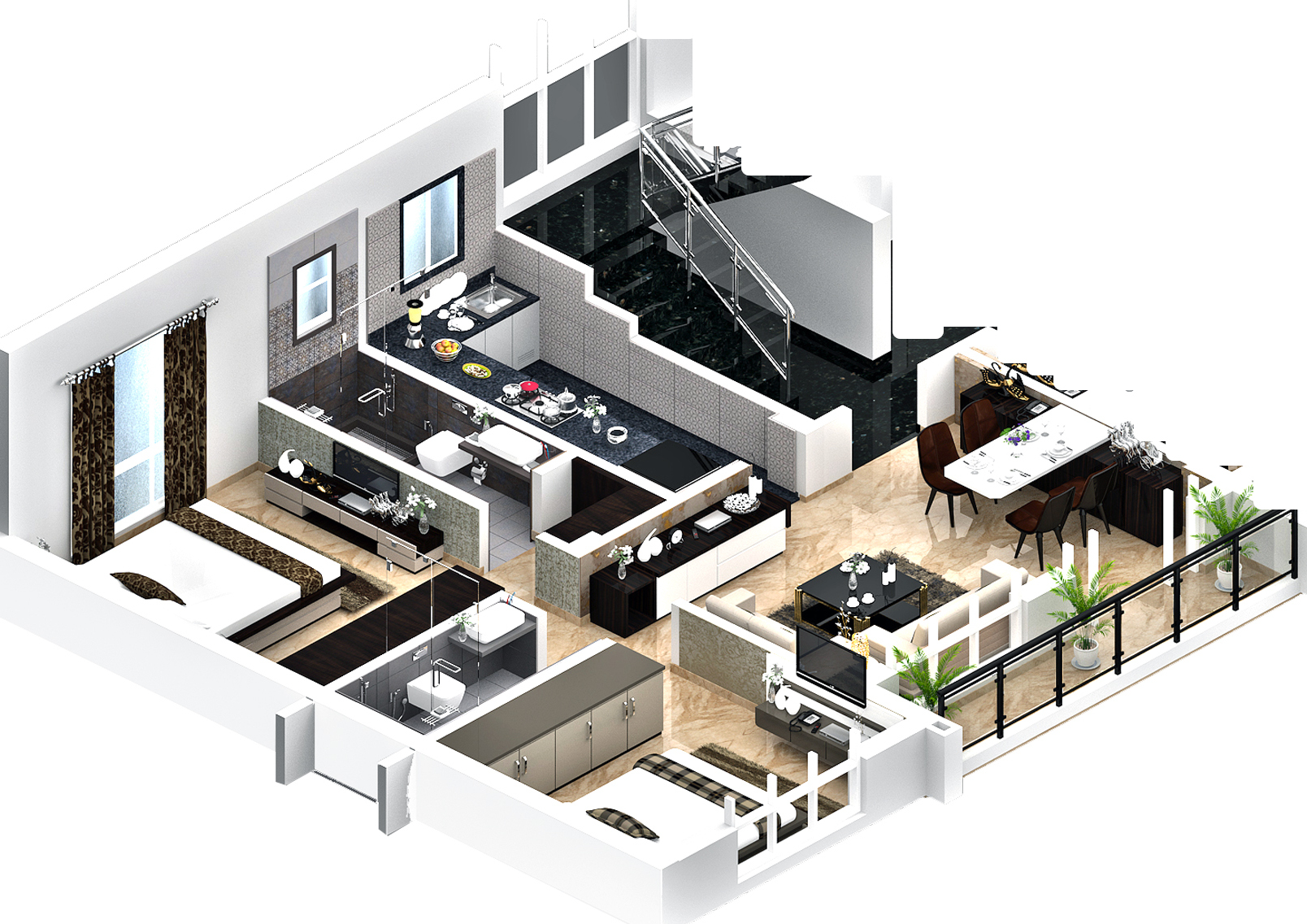 3DFloorPlan of Trucon Allure