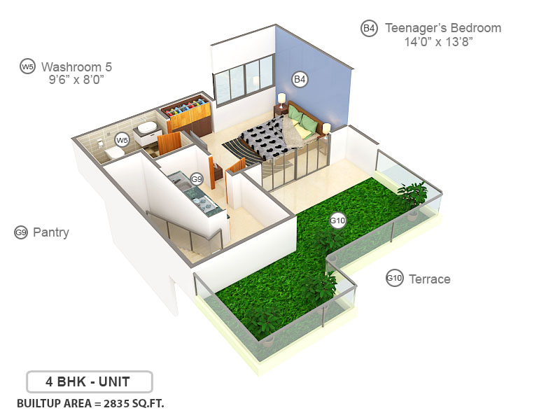 Terrace Floor Plan Terrace Floor Plan