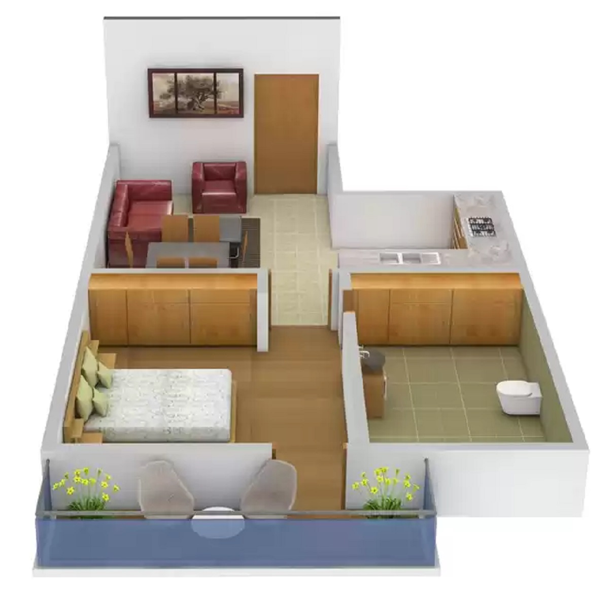 3DFloorPlan of DS Highend Amritsar