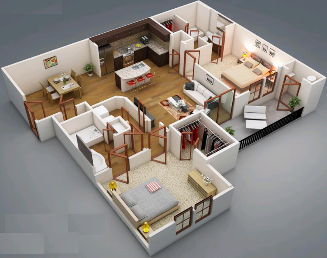 3DFloorPlan of Viva Venus