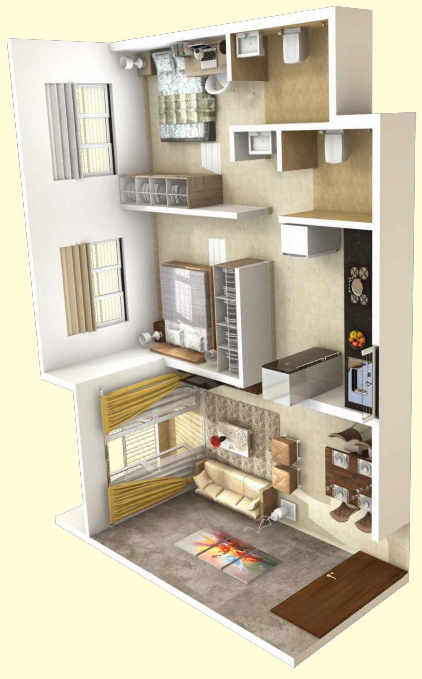 dummy GG Town Wagholi Phase B Building 8 And 9