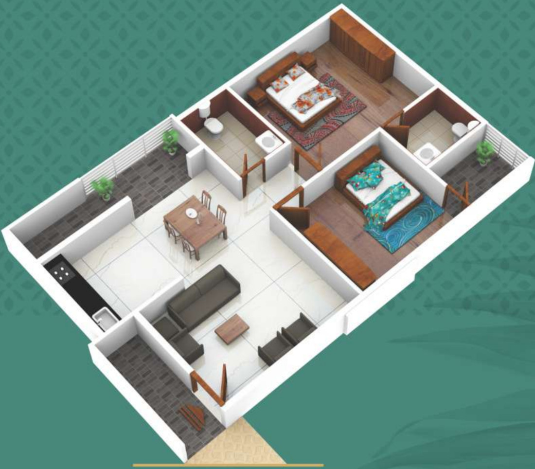 3DFloorPlan of Aditya Heights
