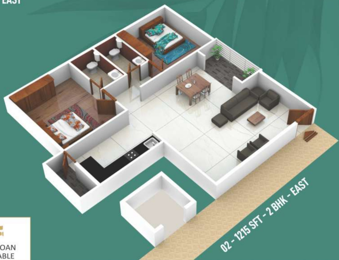 3DFloorPlan of Aditya Heights