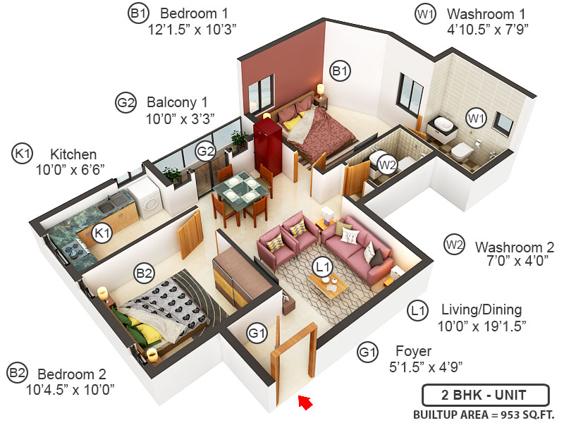 3DFloorPlan of VGN Florence