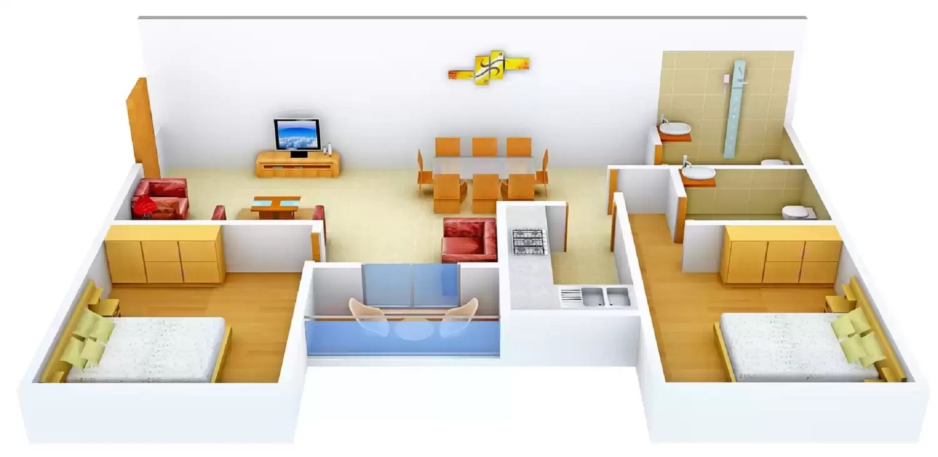 3DFloorPlan of C P Universe