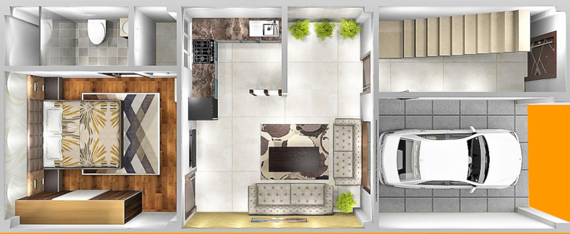 3DFloorPlan of Eaglehomes Valante Villas