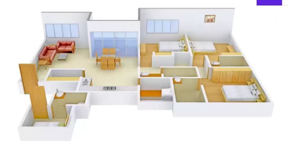 3DFloorPlan of Grand Galaxy