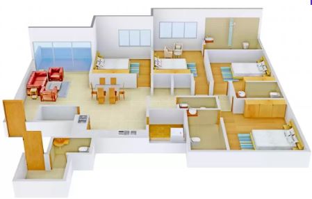 3DFloorPlan of Grand Galaxy