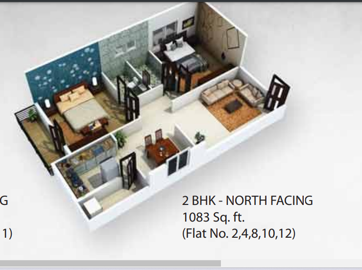 3DFloorPlan of Arcade Gloria