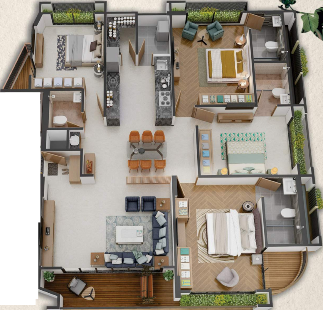 3DFloorPlan of Arcus Ivy