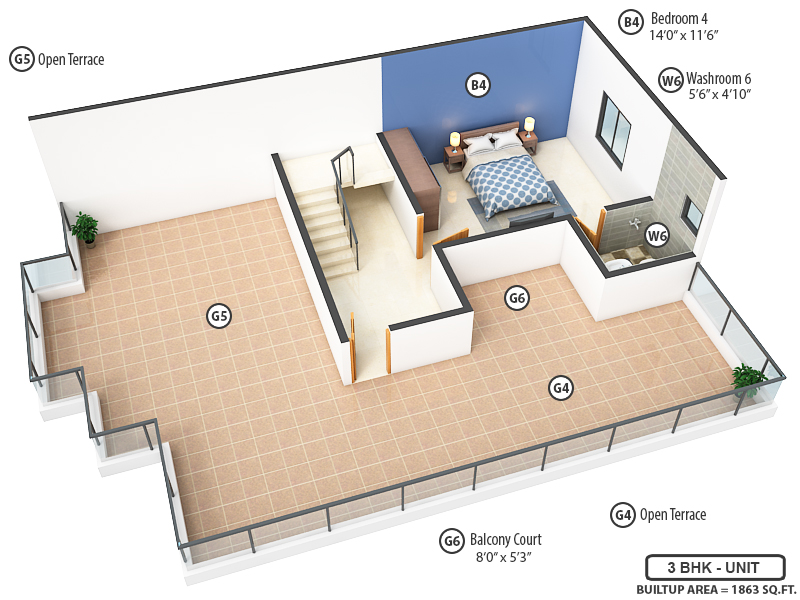 Terrace Floor Plan Terrace Floor Plan