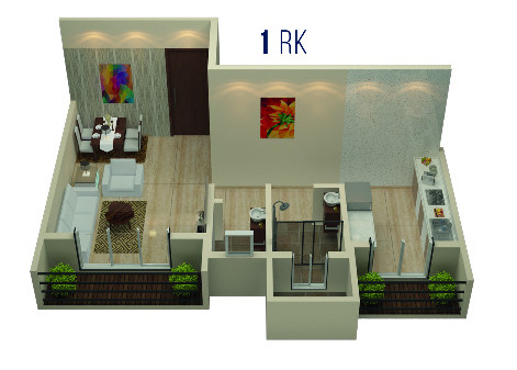 3DFloorPlan of Dronagiri Sai Sanjeevani