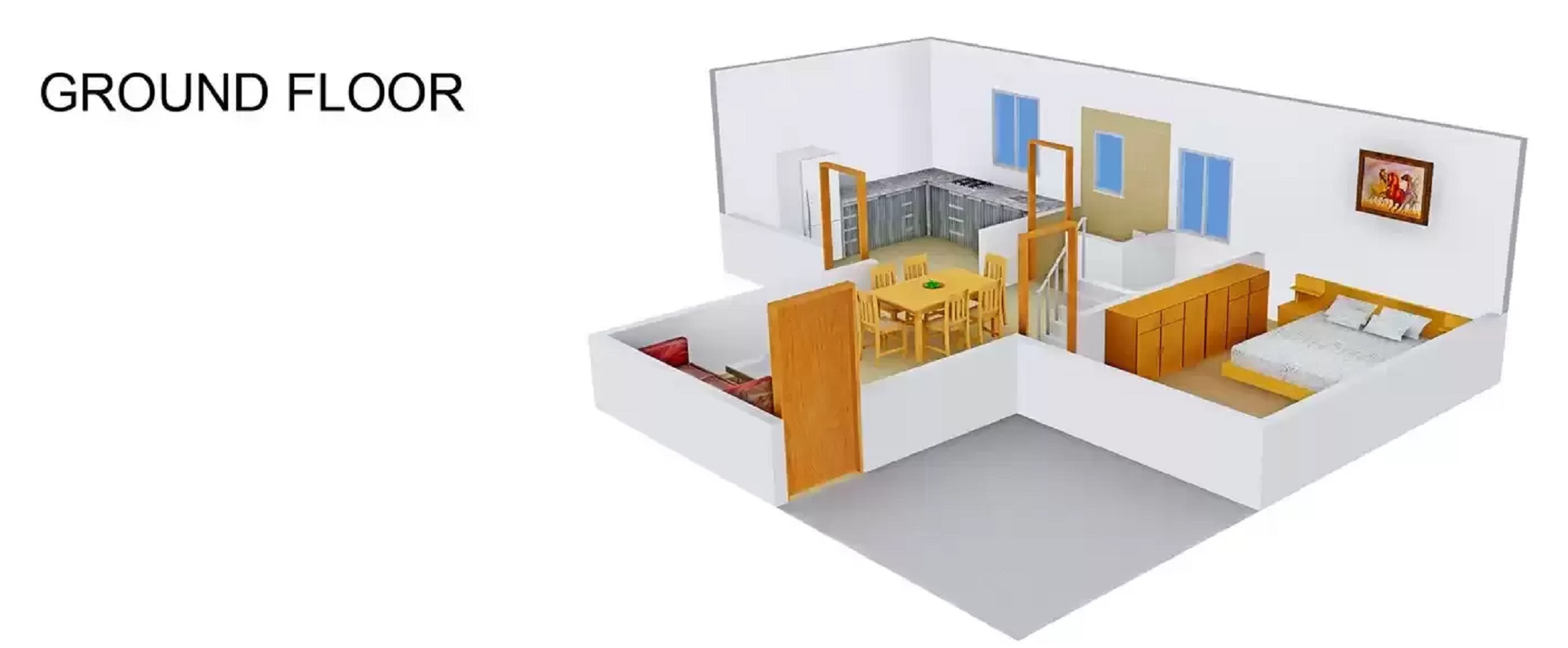 3DFloorPlan of Pride Meadows