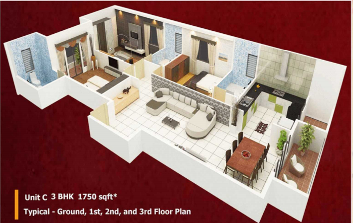 3DFloorPlan of Vastav Mekhri