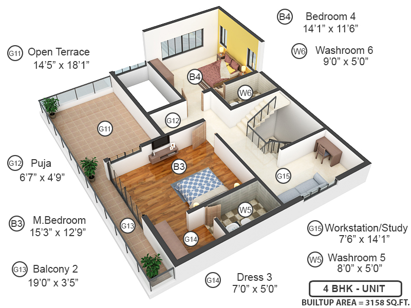 Second Floor Plan Second Floor Plan