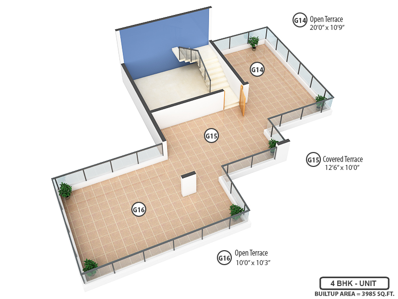 Terrace Floor Plan