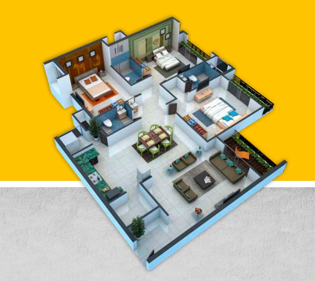 3DFloorPlan of DB Pride