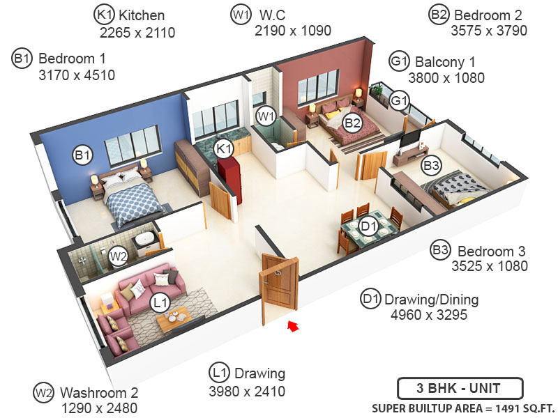 dummy Ganapati Apartment