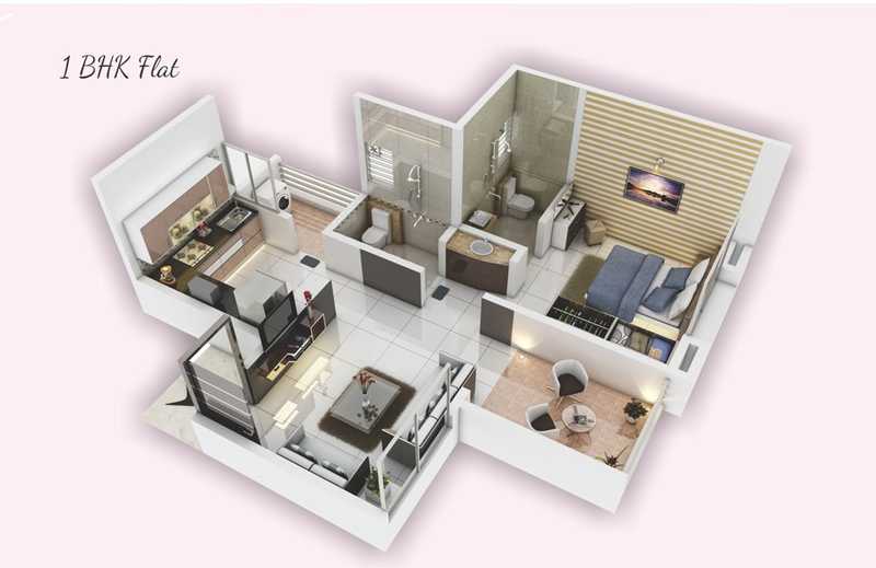 3DFloorPlan of GK Rose Mansion