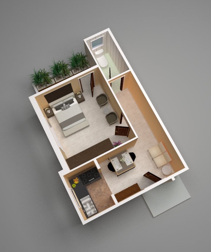 3DFloorPlan of Creative Sonartari