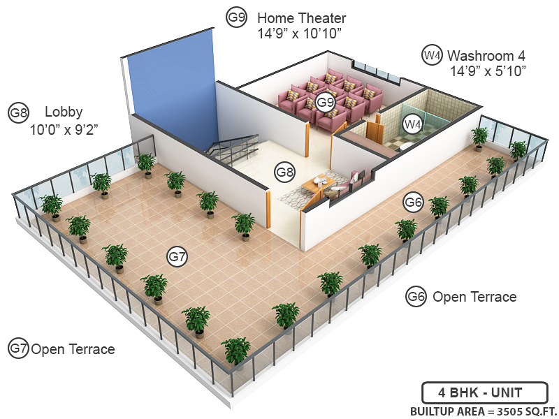 Terrace Floor Plan