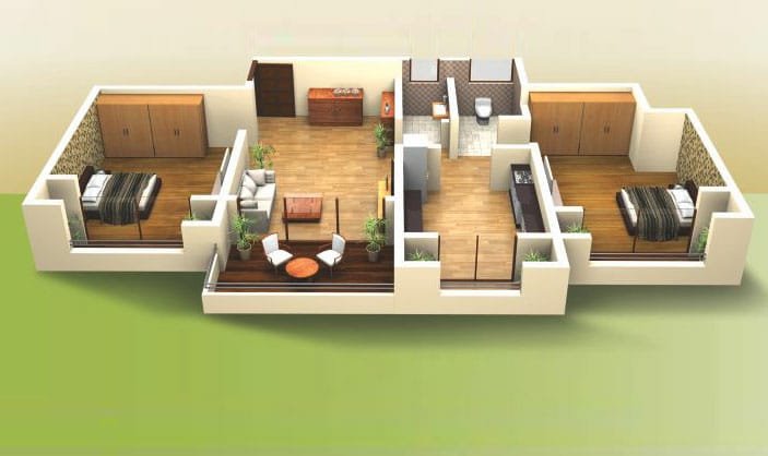 3DFloorPlan of Woodside Meadows