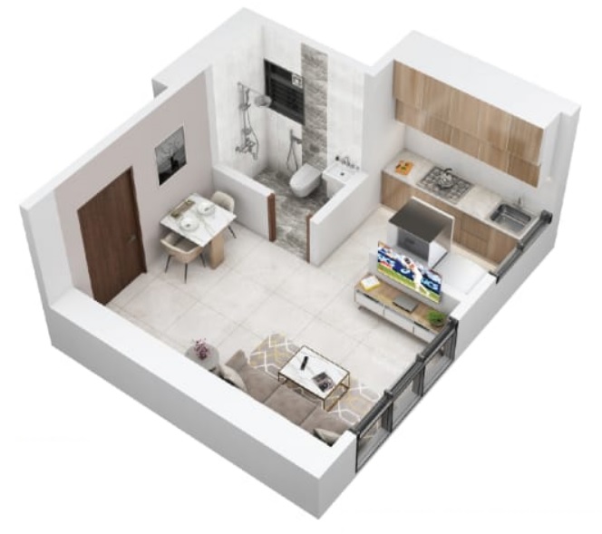 3DFloorPlan of Agarwal Floresta Maple
