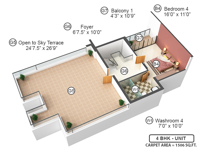 Upper Level Duplex Plan Upper Level Duplex Plan