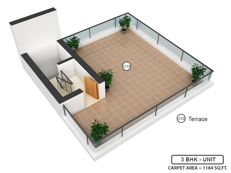 3DFloorPlan of Casagrand Florella
