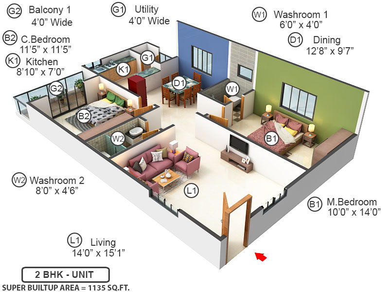 3DFloorPlan of SLV Icon