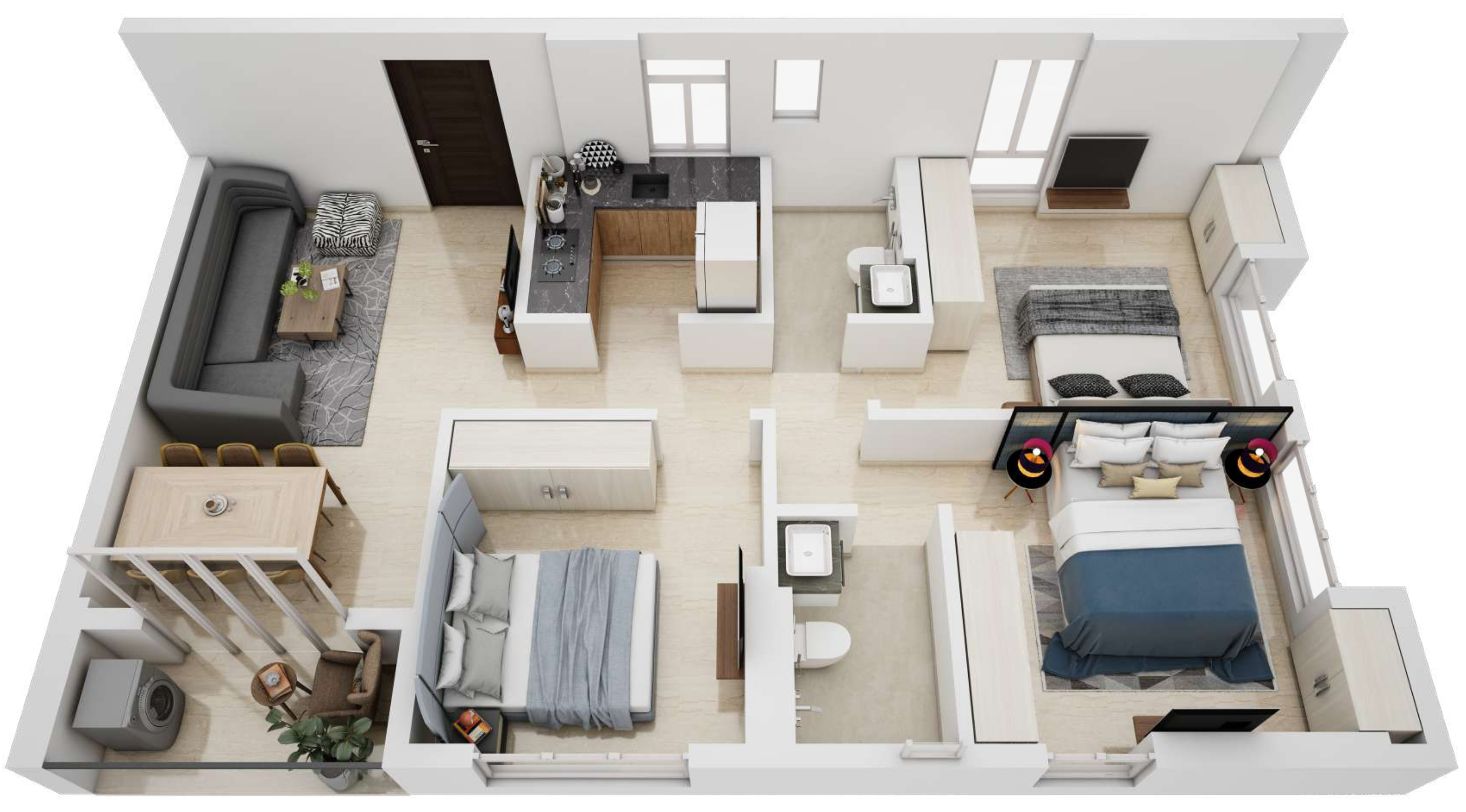 3DFloorPlan of Laguna Bay