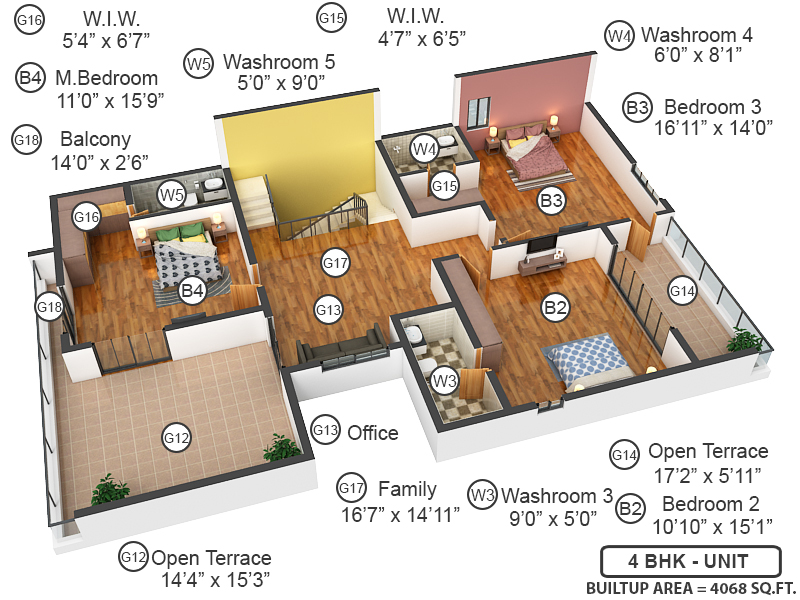 3DFloorPlan of NVT Symphony Of Orchards