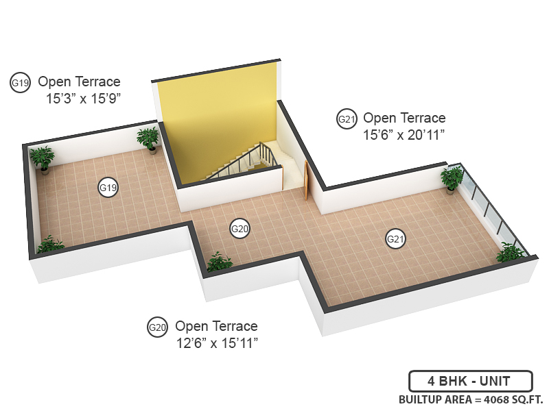 Terrace Floor Plan Terrace Floor Plan