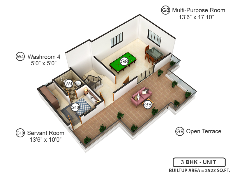 Terrace Floor Plan